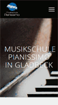 Mobile Screenshot of musikschule-pianissimo.de